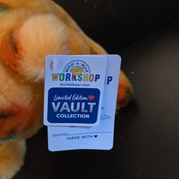 Limited Edition Vault Collection Build-A-Bear Workshop Pumpkin Kitty - Picture 8 of 14